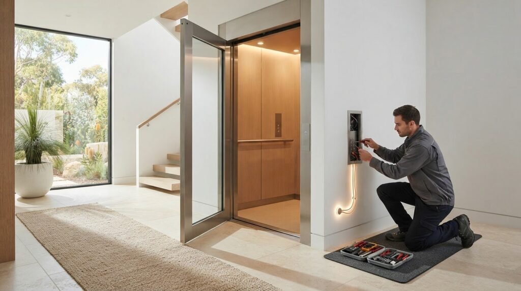 Home Lift Ongoing Costs in Perth: Servicing and Power