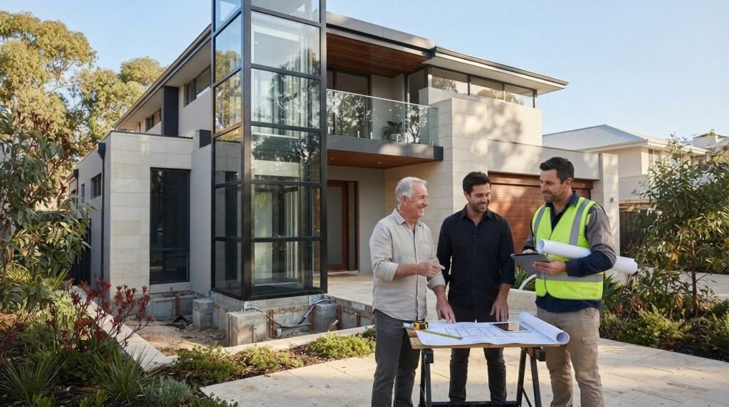 Retrofitting a lift into an existing home: Perth approvals and responsibilities