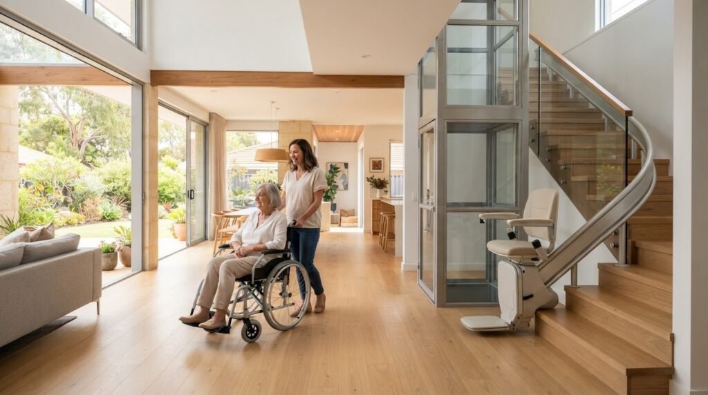Two-story house accessibility solutions in Perth